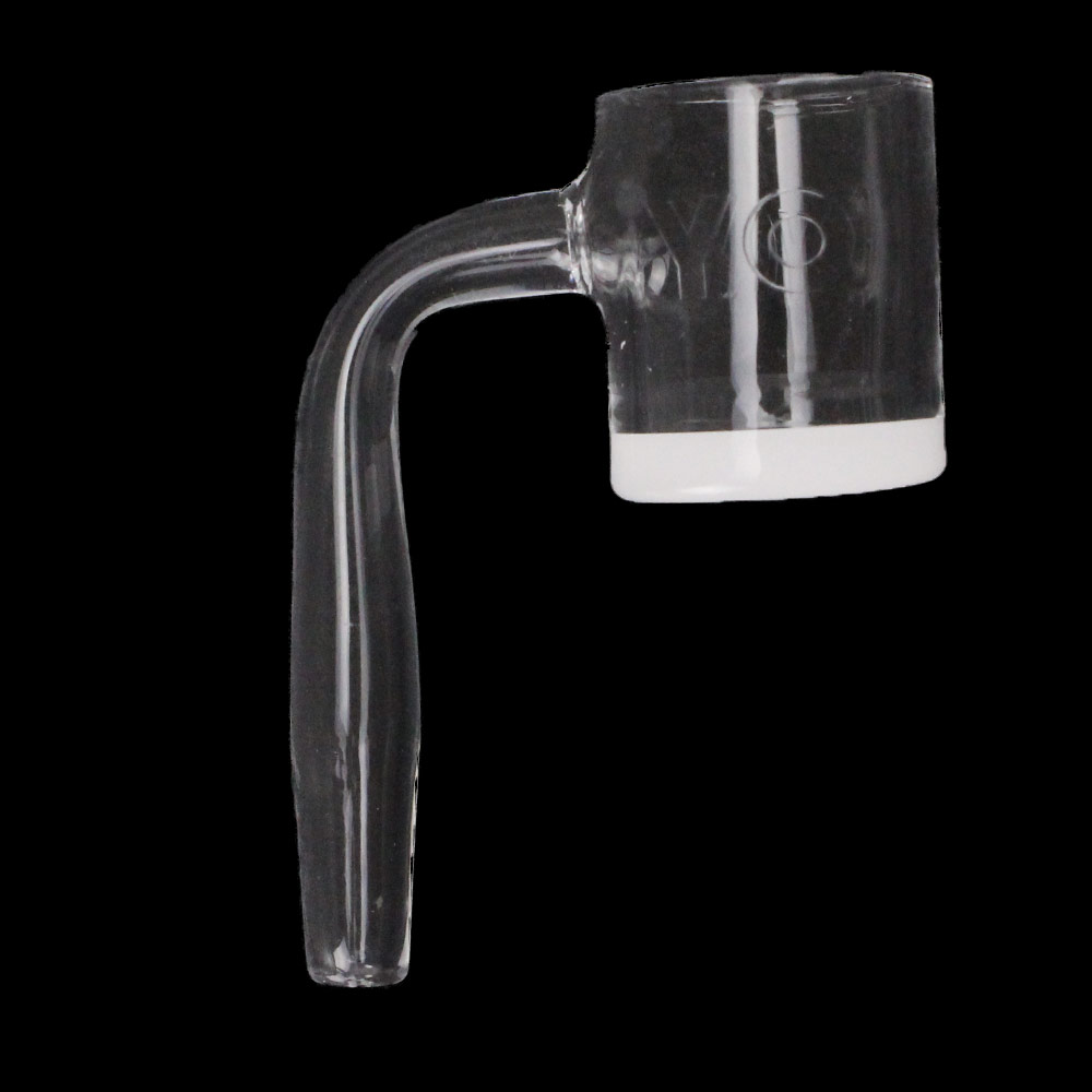 Quartz 25mm Flat Top Banger Opaque Dab Nails Yo Dabba Dabba