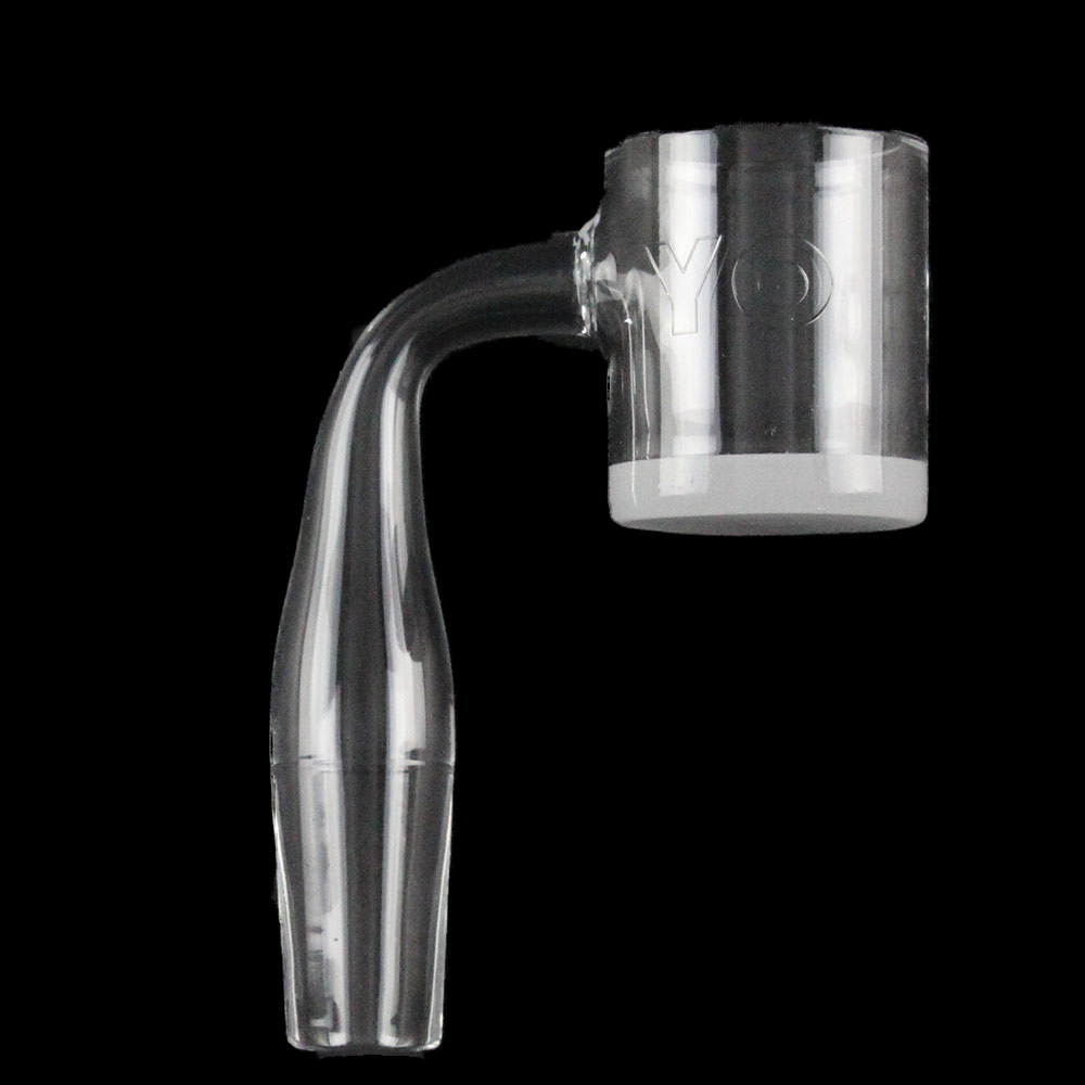 Quartz 25mm Flat Top Banger Opaque Dab Nails Yo Dabba Dabba