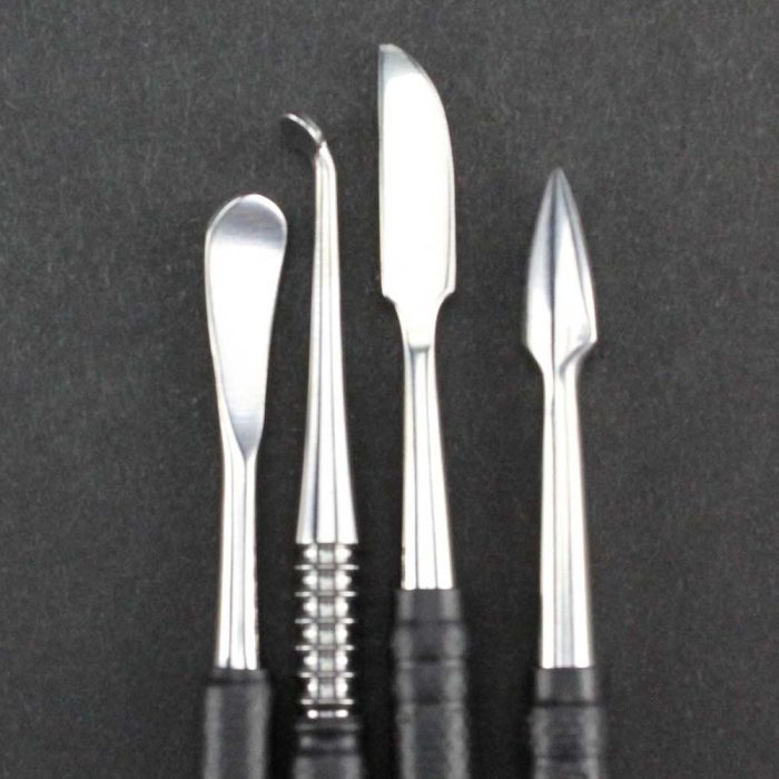 4pcs/set Mixed DAB Dabber Tool Carving Wax Stainless Steel for BHO