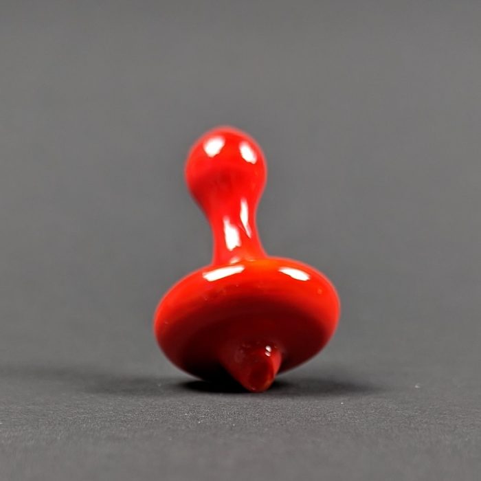 glass sorry carb cap - red