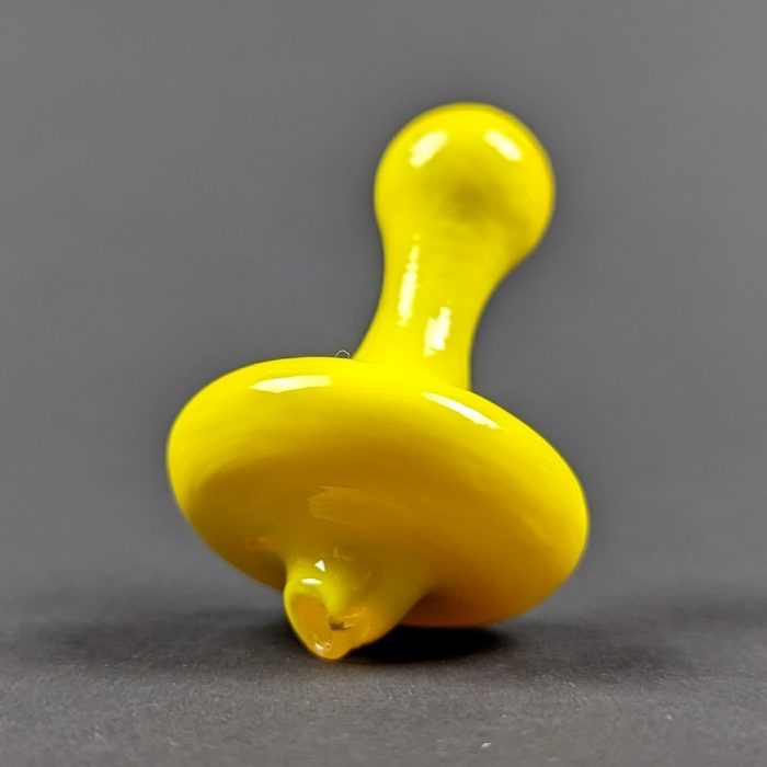 glass sorry carb cap - yellow