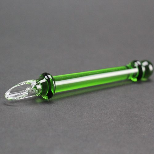 Glass Scoop Dabber - Green