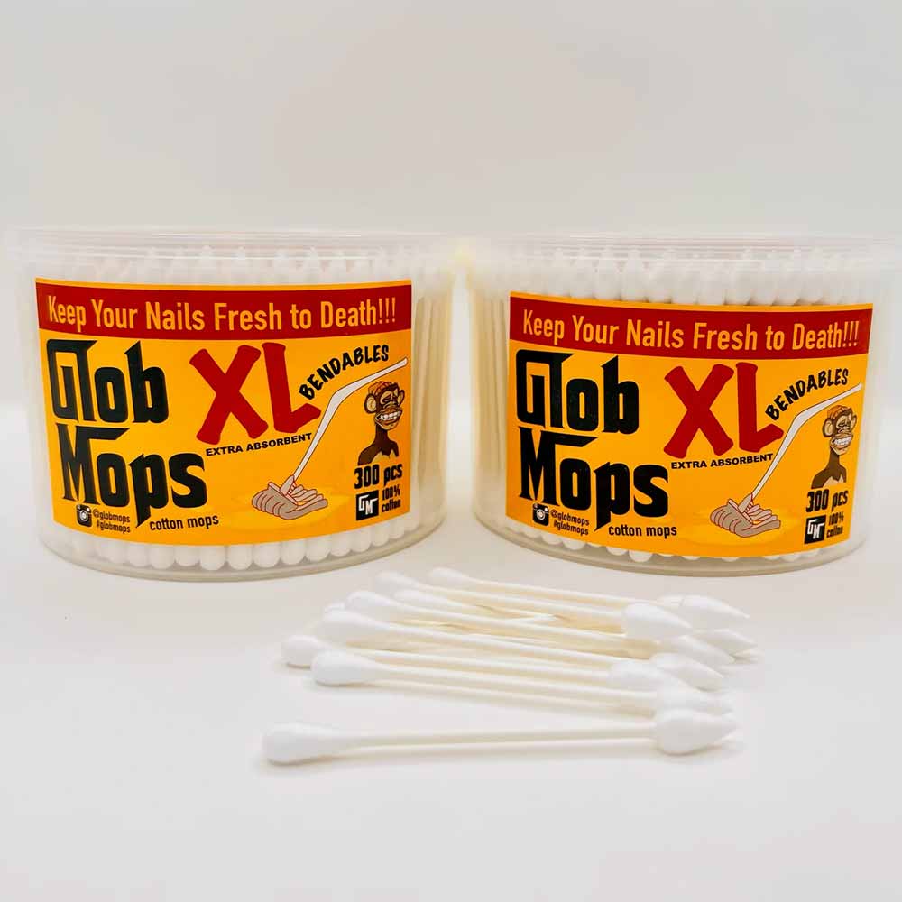 Travel Pack of Cotton Mops for Dabs by Glop Mops – Aqua Lab Technologies